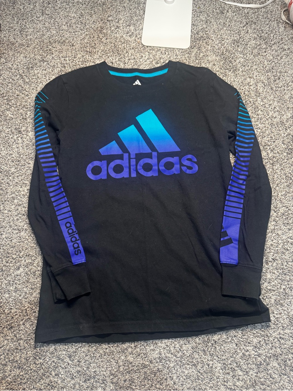boys ADIDAS long sleeve tee
